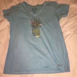 Life Is Good Pineapple Shirt